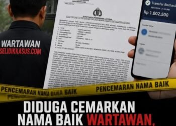Diduga Sebarkan Bukti Transfer, Kades di Muara Enim Dilaporkan Wartawan ke Polisi