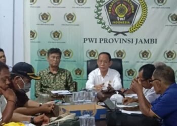 Ridwan Agus Prioritaskan Penataan Keanggotaan PWI Jambi Menulis