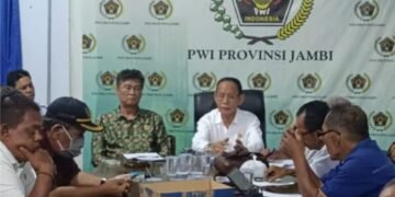 Ridwan Agus Prioritaskan Penataan Keanggotaan PWI Jambi Menulis