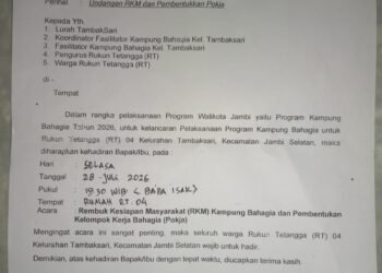 Kampung Bahagia Hadirkan Perubahan di RT 04 Tambak Sari, Warga akan Nikmati Hasil Pembangunan Berbasis