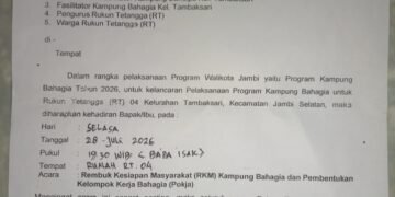 Kampung Bahagia Hadirkan Perubahan di RT 04 Tambak Sari, Warga akan Nikmati Hasil Pembangunan Berbasis
