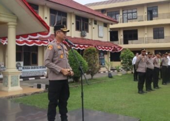 Kapolres Bungo Ingatkan Personel Jaga Disiplin dan Tingkatkan Profesionalisme