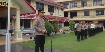Kapolres Bungo Ingatkan Personel Jaga Disiplin dan Tingkatkan Profesionalisme