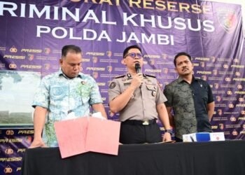 Terungkap dari Kasus Kebakaran, Polda Jambi Tetapkan Direktur Perusahaan sebagai Tersangka BBM Ilegal