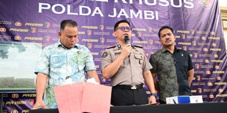 Terungkap dari Kasus Kebakaran, Polda Jambi Tetapkan Direktur Perusahaan sebagai Tersangka BBM Ilegal