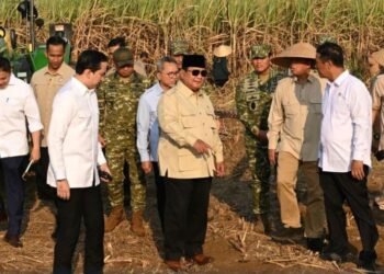 Panen Raya Serentak di 43 Lokasi, Menteri Nusron: Kepastian Tanah Kunci Kedaulatan Pangan Kita