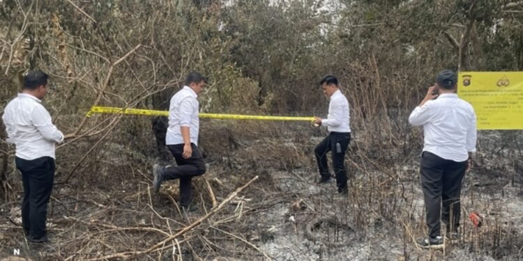 Kebakaran Lahan Seluas Satu Hektare di Muaro Jambi Diselidiki Polisi, Penyebab Masih Didalami