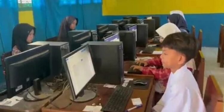 Puluhan Pelajar Tebo Jalani Seleksi Sekolah Nasional Terintegrasi