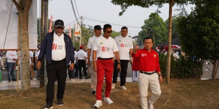HUT ke-81 RI di Jambi Makin Semarak, Forkopimda dan Warga Tumpah Ruah di Lapangan Garuda