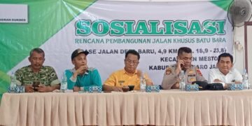 Jalan Khusus Batu Bara 4,9 Kilometer Mulai Disosialisasikan di Mestong