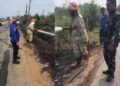 Dua Titik Kebakaran Mengamuk di Niaso, Damkarmat Muaro Jambi Bergerak Kilat